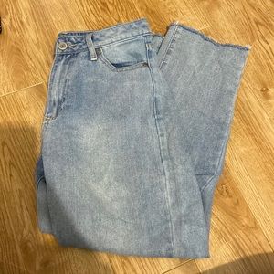 Cute high rise mom jeans